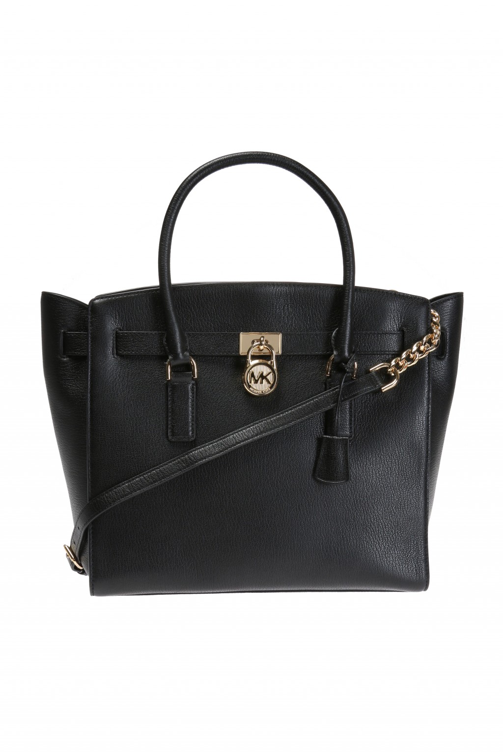 Michael kors hamilton clearance handbag black